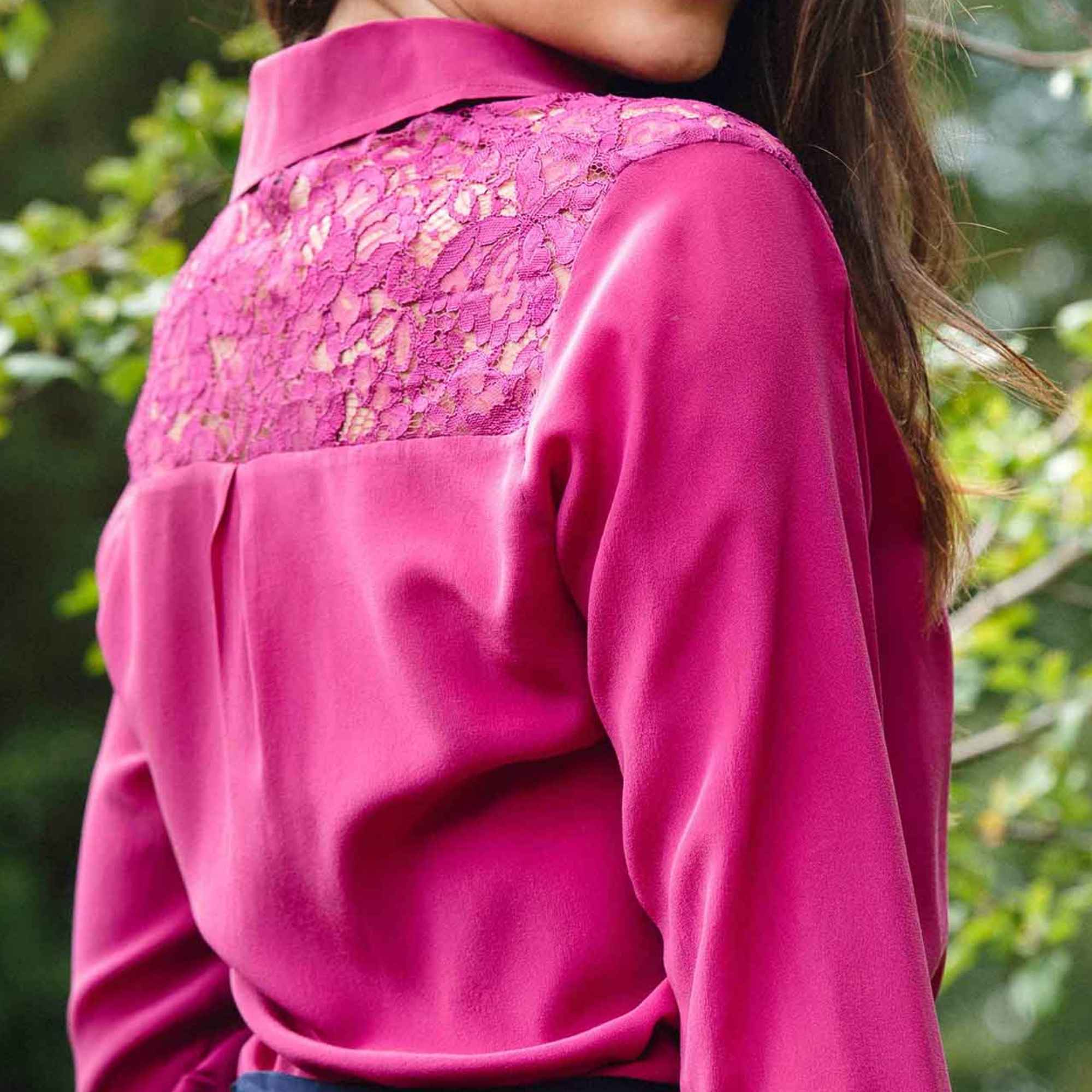 Pink Silk Shirts | Discover Pale Pink to Fuschia