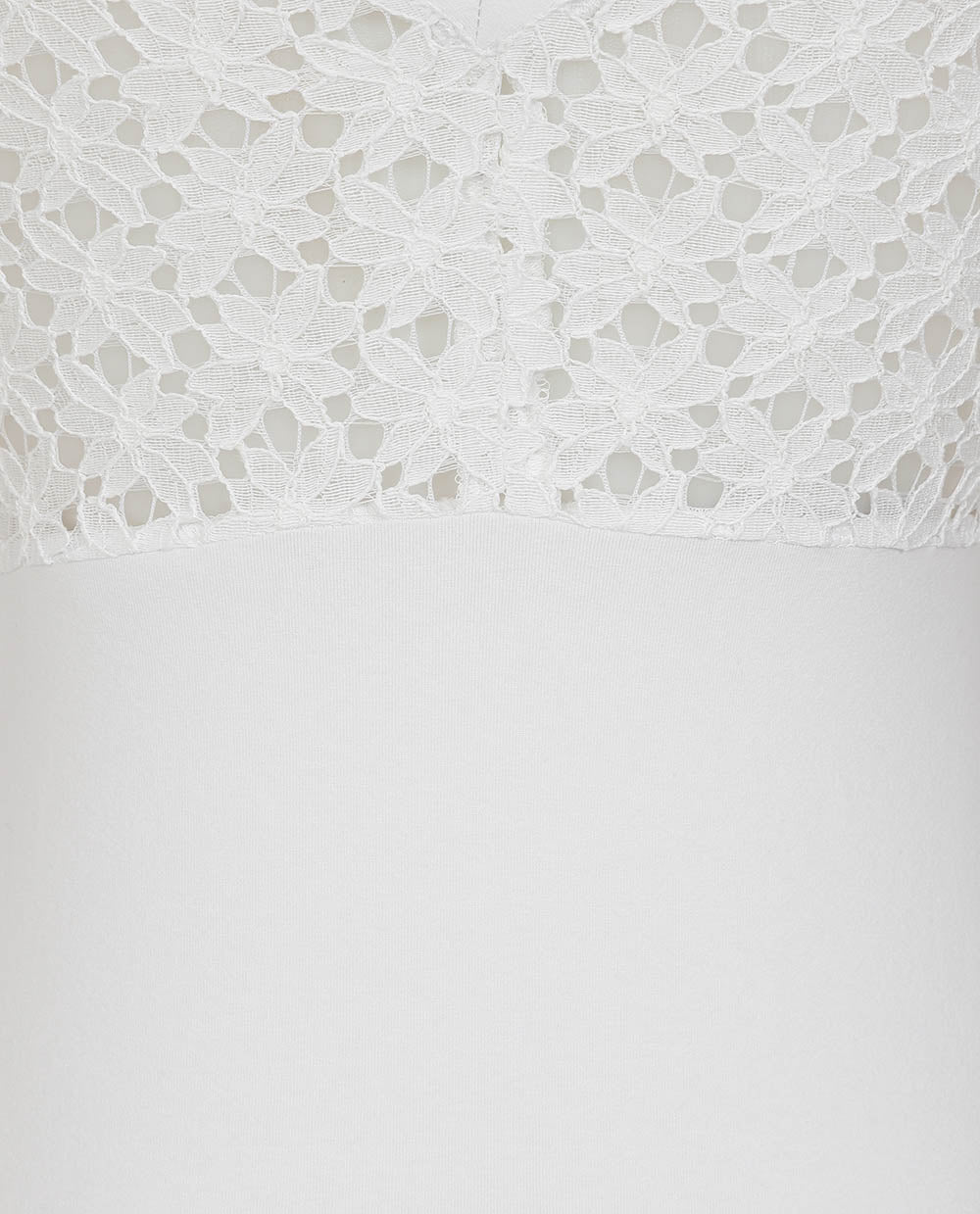 White Lace Back Cotton Maxi Dress