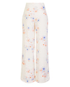 Wide Legged Trouser Beach Flower Print