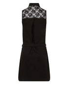 Cotton Shirt Dress Black