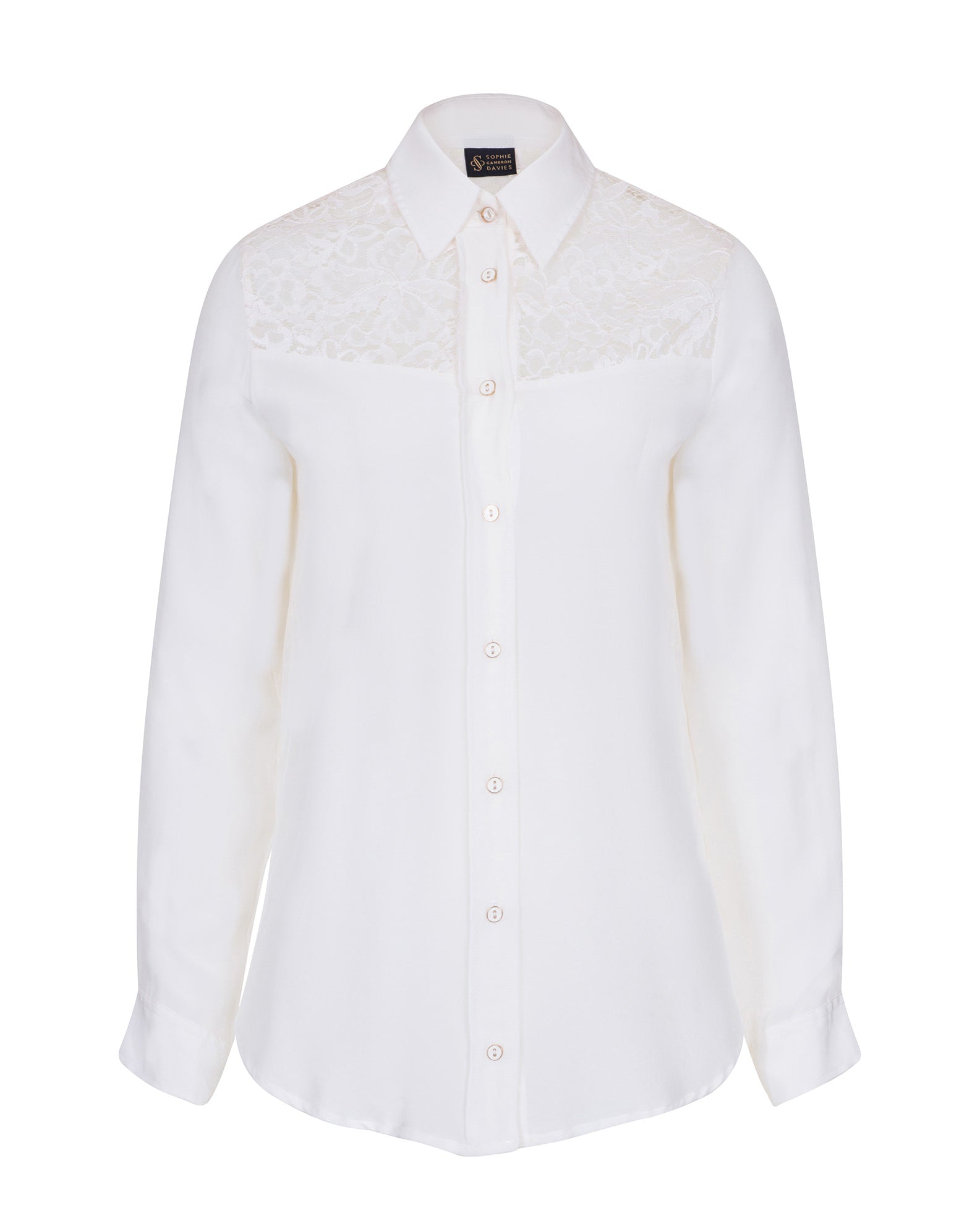 Classic Silk Shirt Ivory