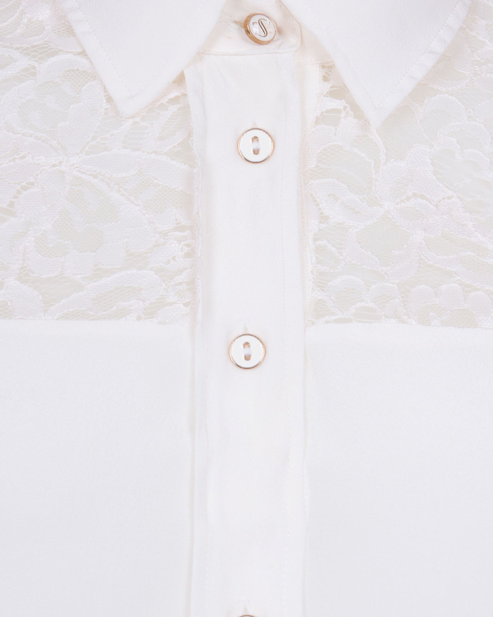Classic Silk Shirt Ivory
