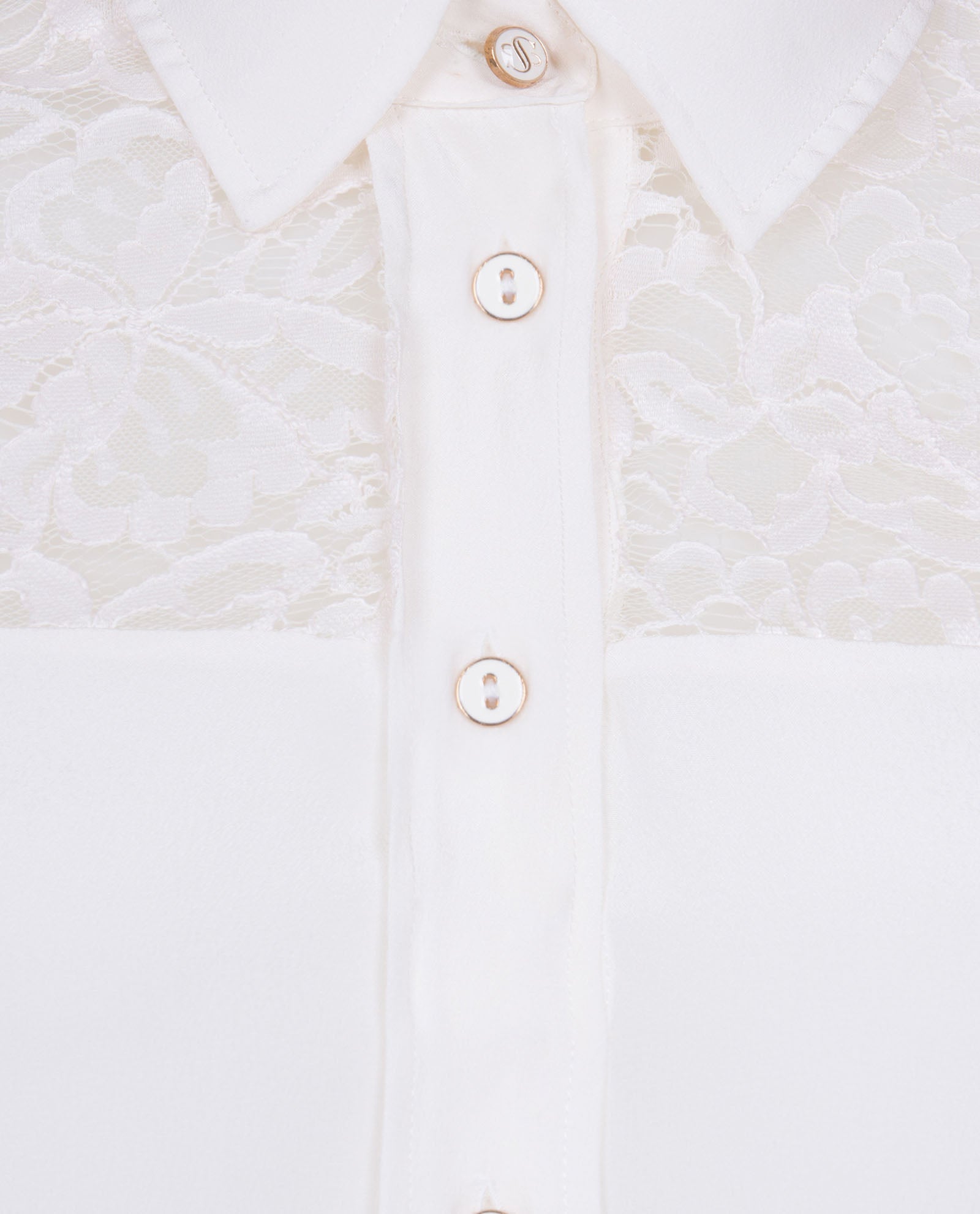 Classic Silk Shirt Ivory