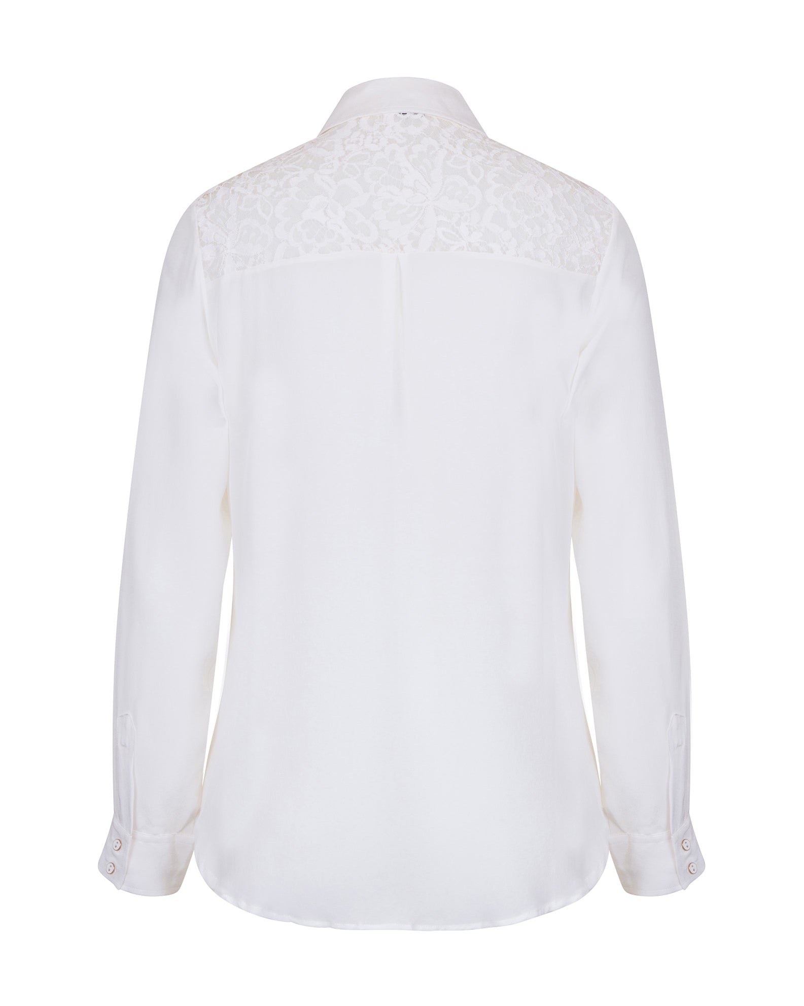 Classic Silk Shirt Ivory
