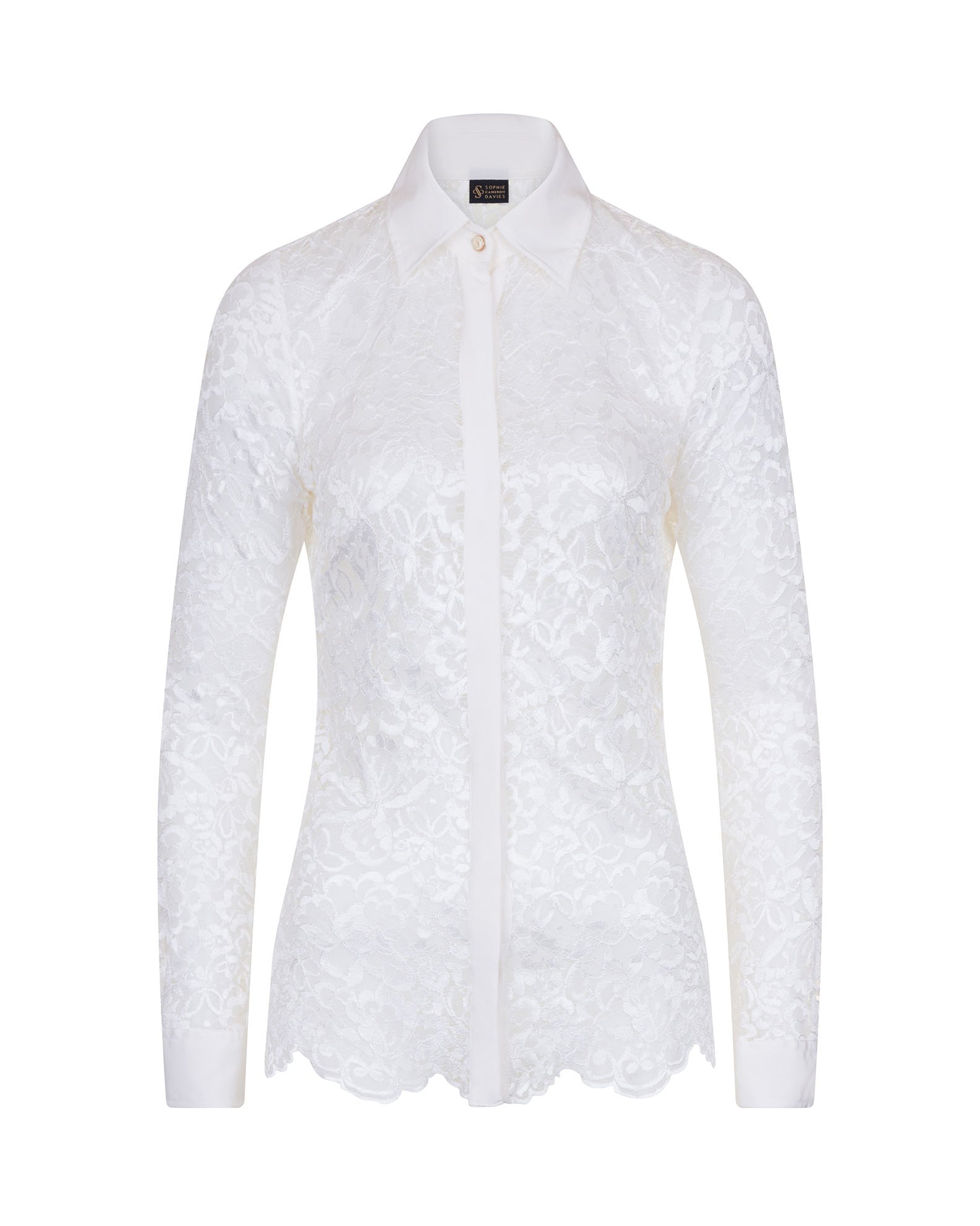 Lace Shirt Ivory