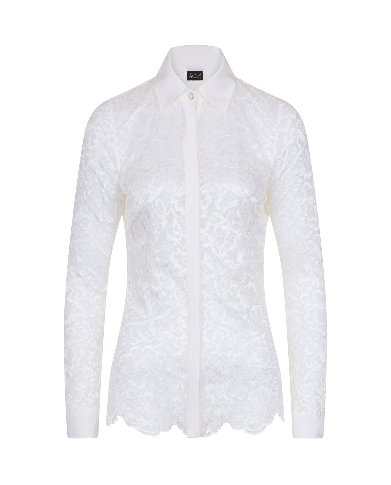 Lace Shirt Ivory