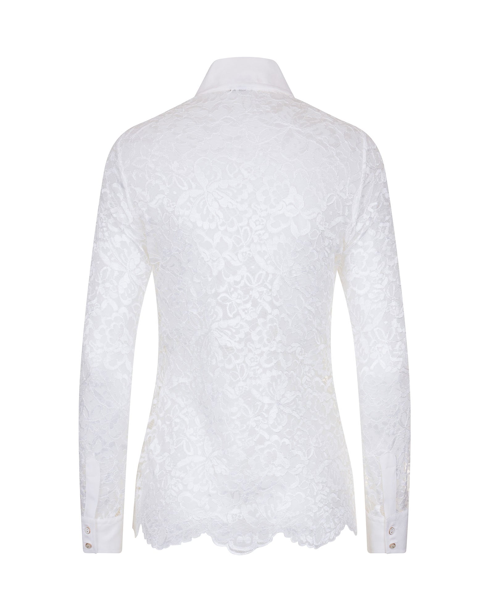 Lace Shirt Ivory