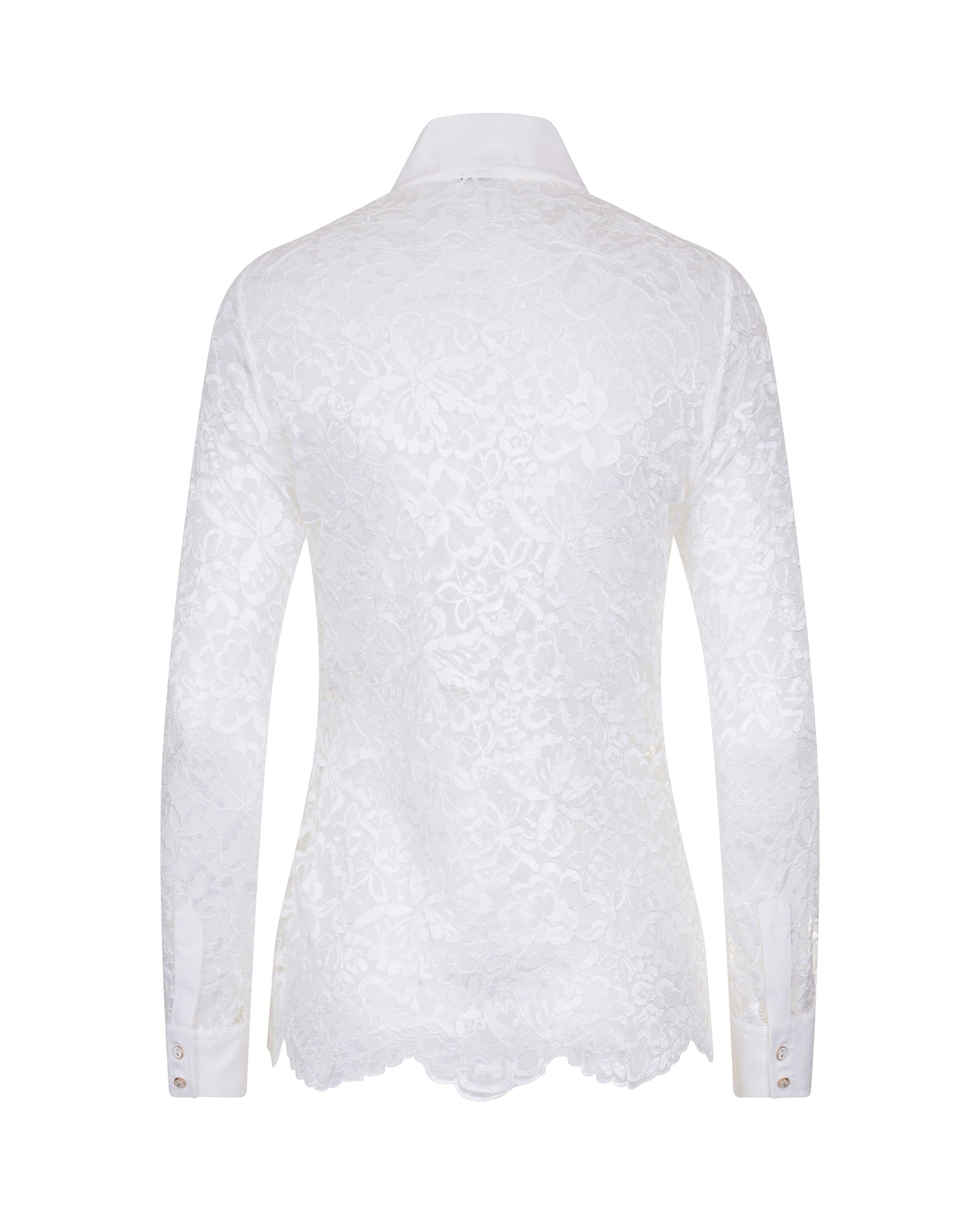Lace Shirt Ivory