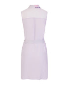 classic silk dress lavender