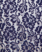 Lace Shirt Navy Blue