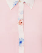 Classic Silk Shirt Pale Pink