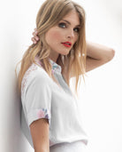 Classic Silk Shirt Silver