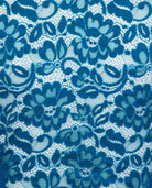 Fitted Silk Shirt Teal