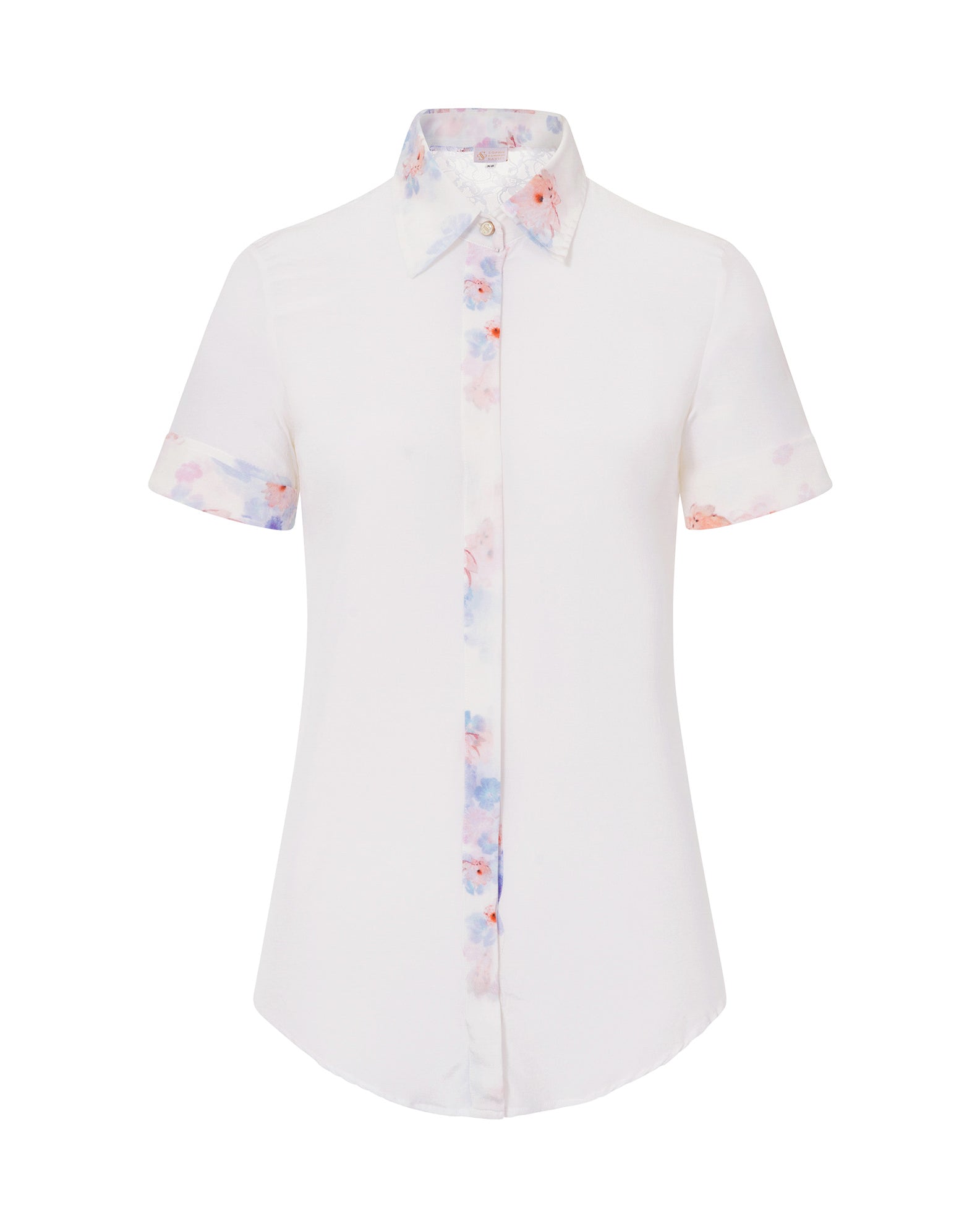 Classic Silk Shirt White