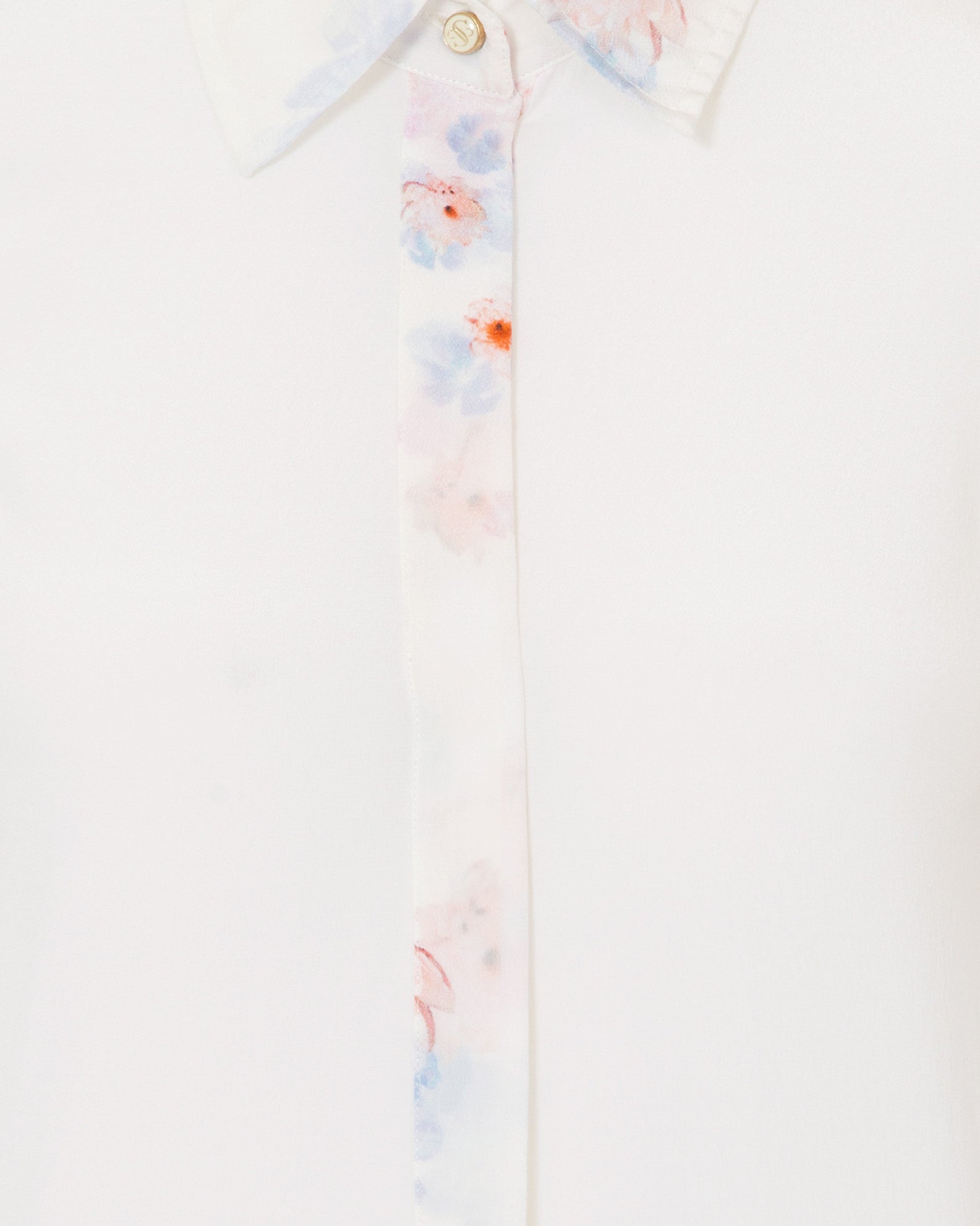 Classic Silk Shirt White