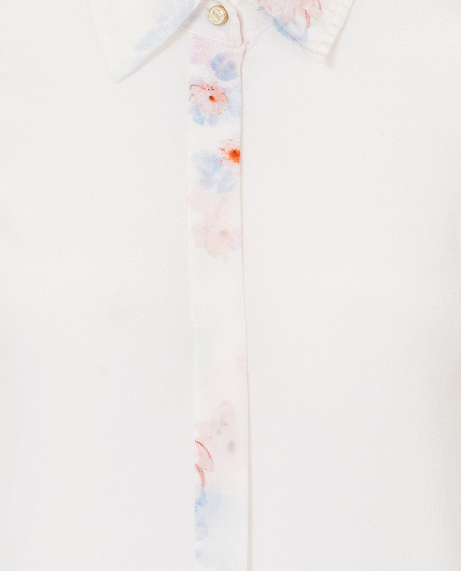 Classic Silk Shirt White