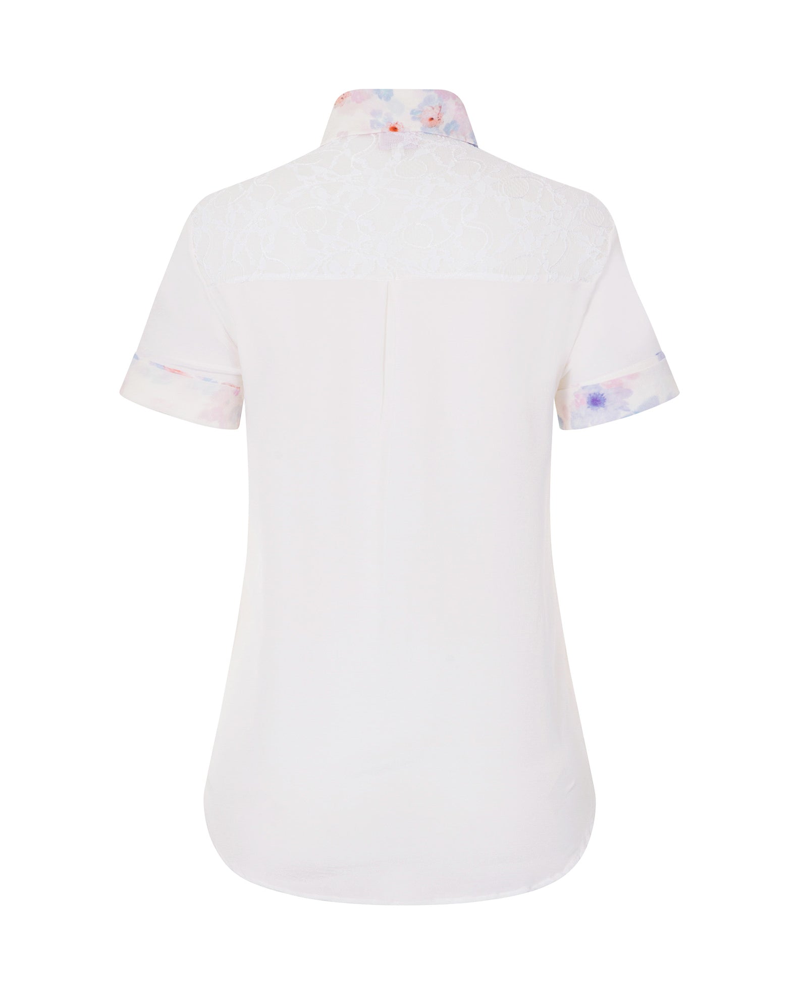 Classic Silk Shirt White
