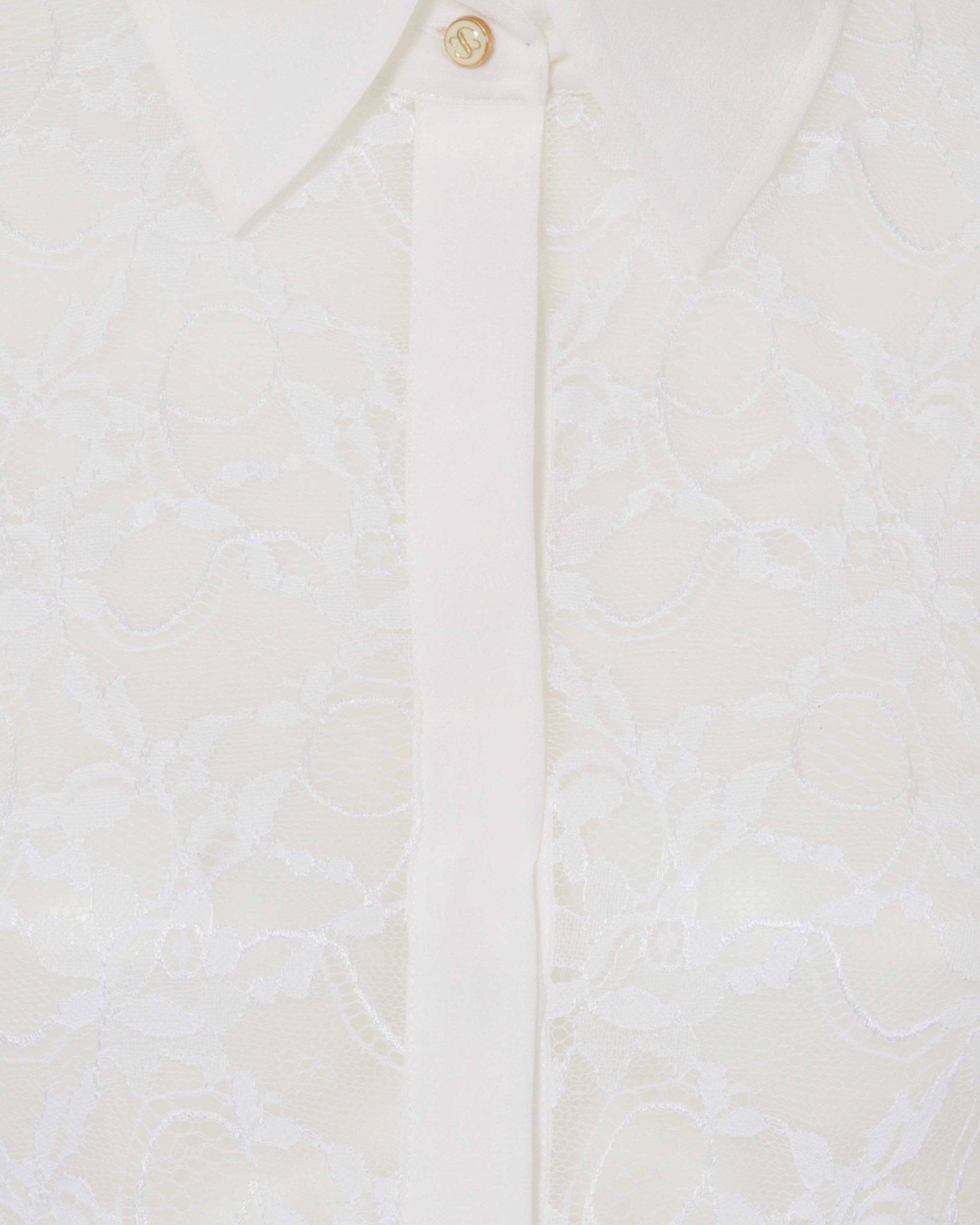 Lace Shirt White