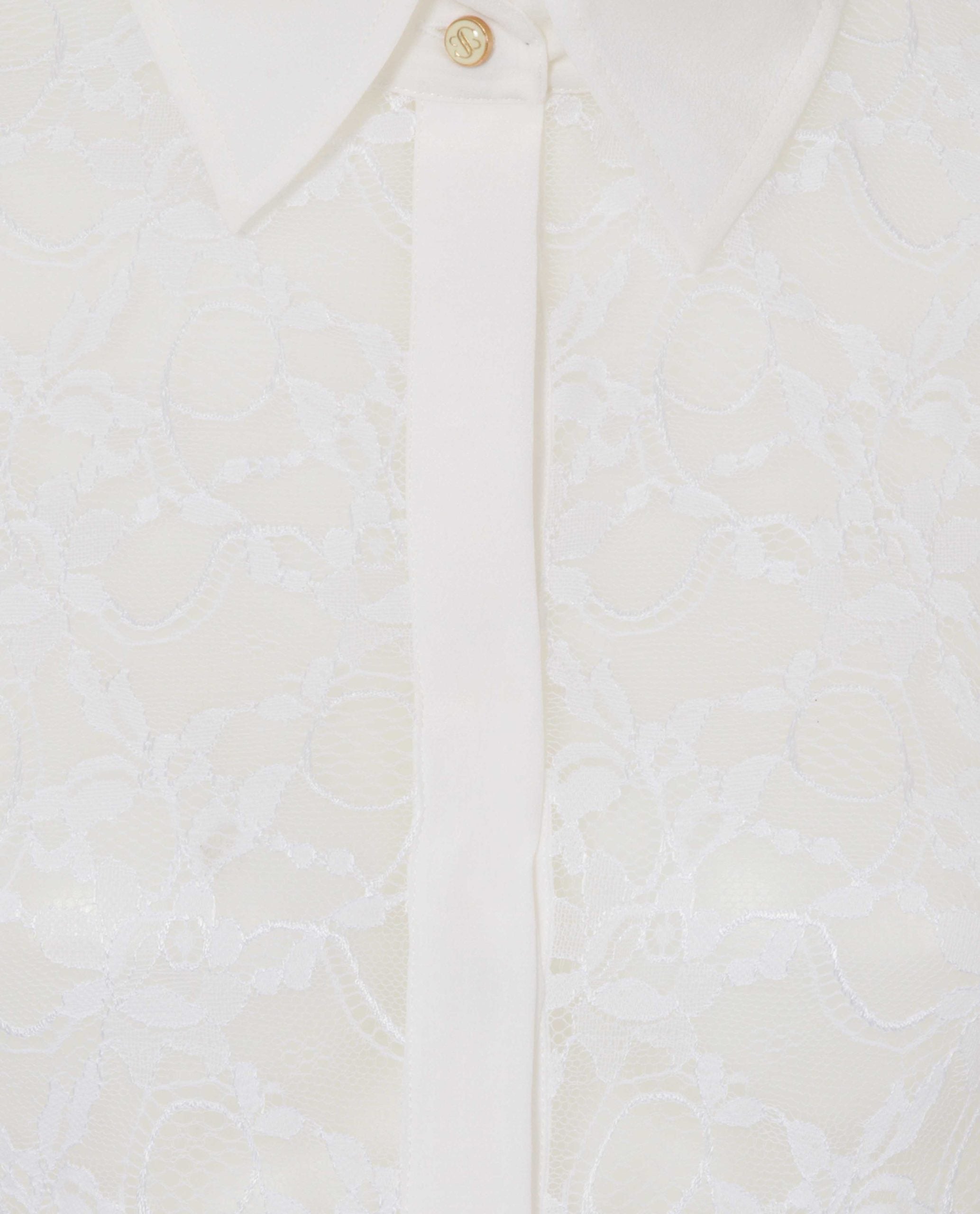 Lace Shirt White