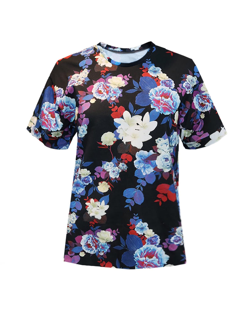 Floral Cotton T-Shirt