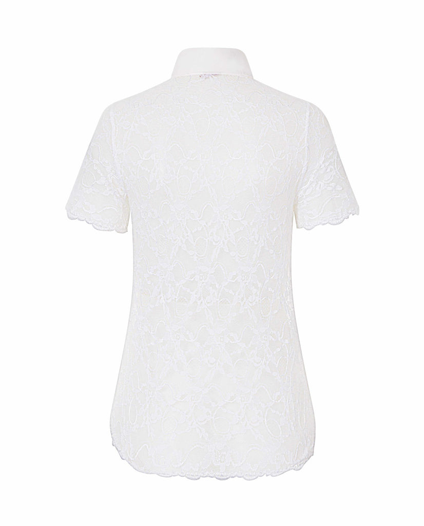 Lace Shirt White
